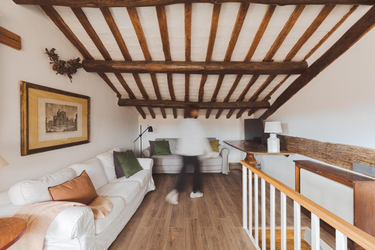 Amazing Penthouse With Terrace And Rooftop In Trastevere ローマ エクステリア 写真