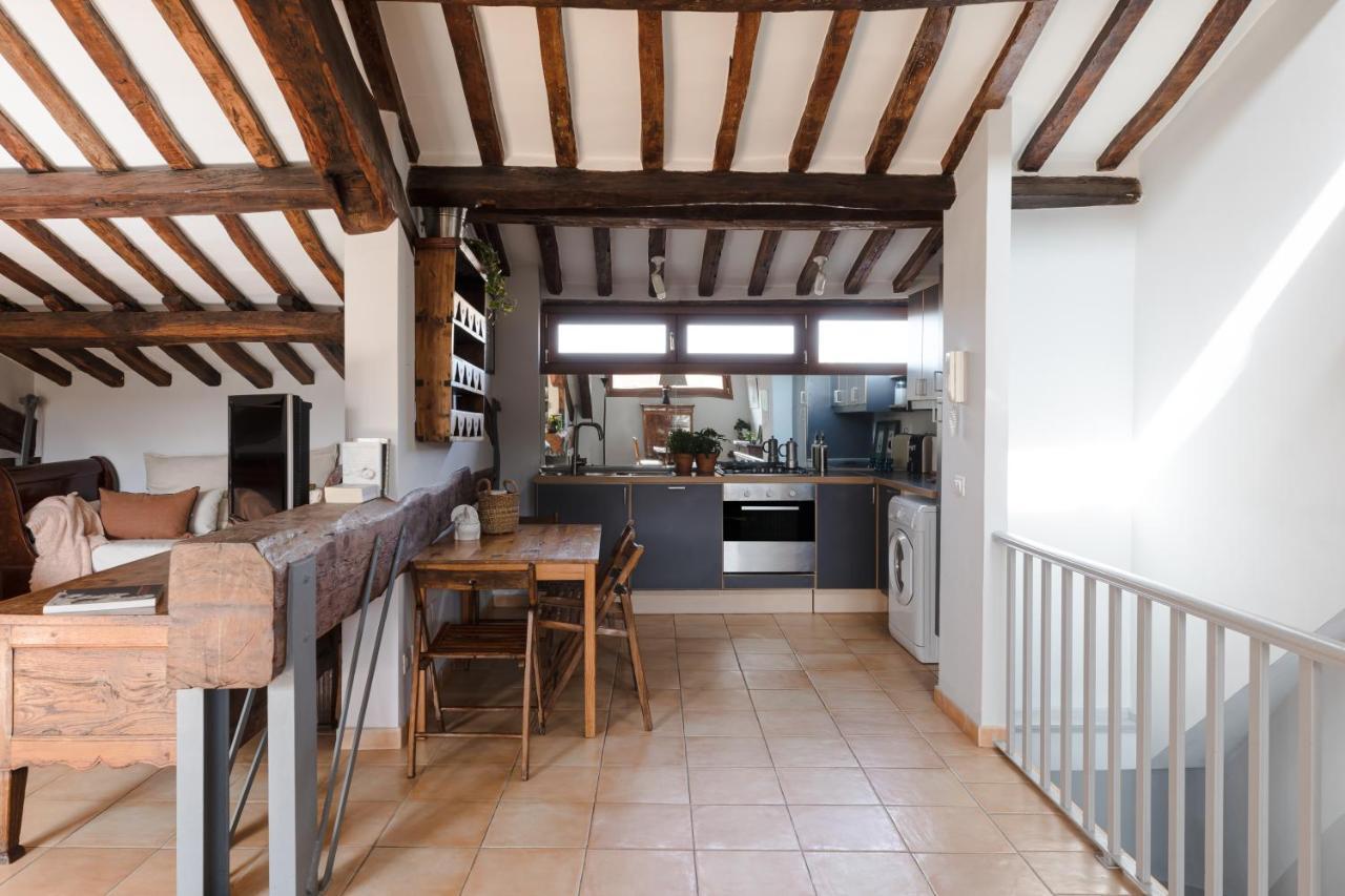 Amazing Penthouse With Terrace And Rooftop In Trastevere ローマ エクステリア 写真