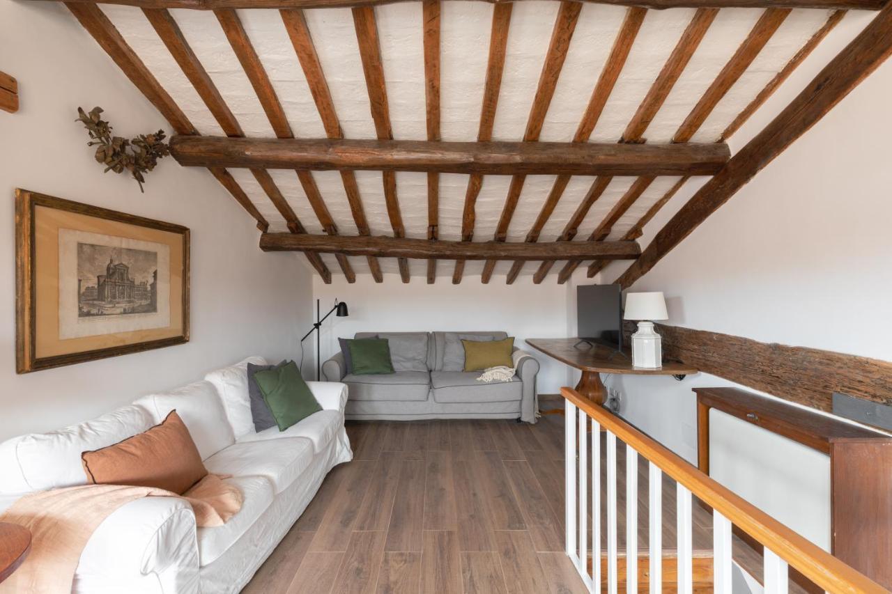 Amazing Penthouse With Terrace And Rooftop In Trastevere ローマ エクステリア 写真